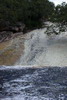 Le Nordeste du Brsil - Chapada Diamantina - Cascade Riberao do meio (tobbogan naturel)