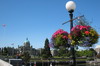 Canada - Victoria (Ile de Vancouver) - Vue sur le parlement de la Colombie Britannique