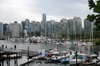 Canada - Vancouver - Port et gratte-ciels