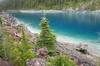Canada - Randonnée au Lac Garibaldi - Belle couleur malgré le ciel gris