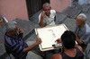 Cuba - Santiago de Cuba - Joueurs de domino