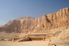 Egypte - Temple d'Hatchepsout - Vue générale du site