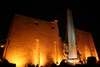 Egypte - Temple de Louxor - Premier pylne et oblisque