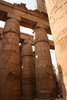 Egypte - Karnak - Colonnes de la salle hypostyle