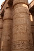 Egypte - Karnak - Colonnes de la salle hypostyle