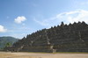 Indonésie - Temple de Borobudur (Java) - Vue générale du site
