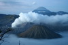 Indonésie - Mont Penanjakan (Java) - La caldera de Tengger (Volcans Batok, Bromo, Semeru)