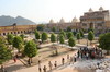 Inde - Fort d'Amber - Cour intrieure