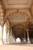 Inde - Agra - Fort rouge : arcades