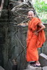 Cambodge - Temple Beng Mealea - Jeune bonze