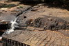 Cambodge - Phnom Kulen - Bas reliefs et lingas (Rivire des mille lingas)