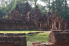 Cambodge - Temple Banteay Srei - Vue générale