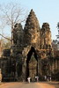 Cambodge - Angkor Thom - Porte sud orne des 4 visages