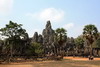 Cambodge - Angkor Thom - Vue gnrale du Bayon