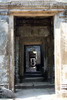 Cambodge - Temple Preah Khan - Enfilade de couloirs