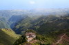 Randonnée à Madère - Pico Ruivo - Le refuge et vue sur la côte