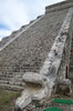 Mexique - Chichen Itza - Le serpent d'El Catillo