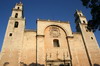 Mexique - Merida - Faade de la cathdrale