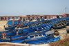 Maroc - Imsouane - Barques dans le port
