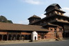 Npal - Katmandou - Durbar Square : cours du palais royal