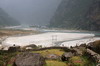 Népal - Trajet Jagat-Dharapani - La rivière Marsyangdi à Tal