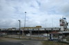 Voyage ornithologique au Panama - Barrage Gatun - Porte-conteneur dans une cluse