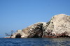 Prou - Iles Ballestas - Ile et installations pour la rcolte du guano