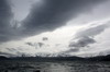 Argentine, Chili - Canal de Beagle (Ushuaia) - Nuages noirs sur le Canal