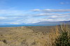 Argentine, Chili - Route El Calafate - El Chalten - La steppe devant le Lago Argentino