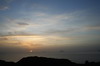 Sicile - Vulcano - Coucher de soleil depuis le cratère