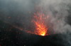 Sicile - Stromboli - Explosion d'une bouche effusive