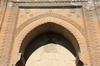 Turquie - Caravanserail d'Agzikarahan - Porte monumentale travaillée
