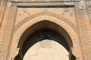 Turquie - Caravanserail d'Agzikarahan - Porte monumentale travaille